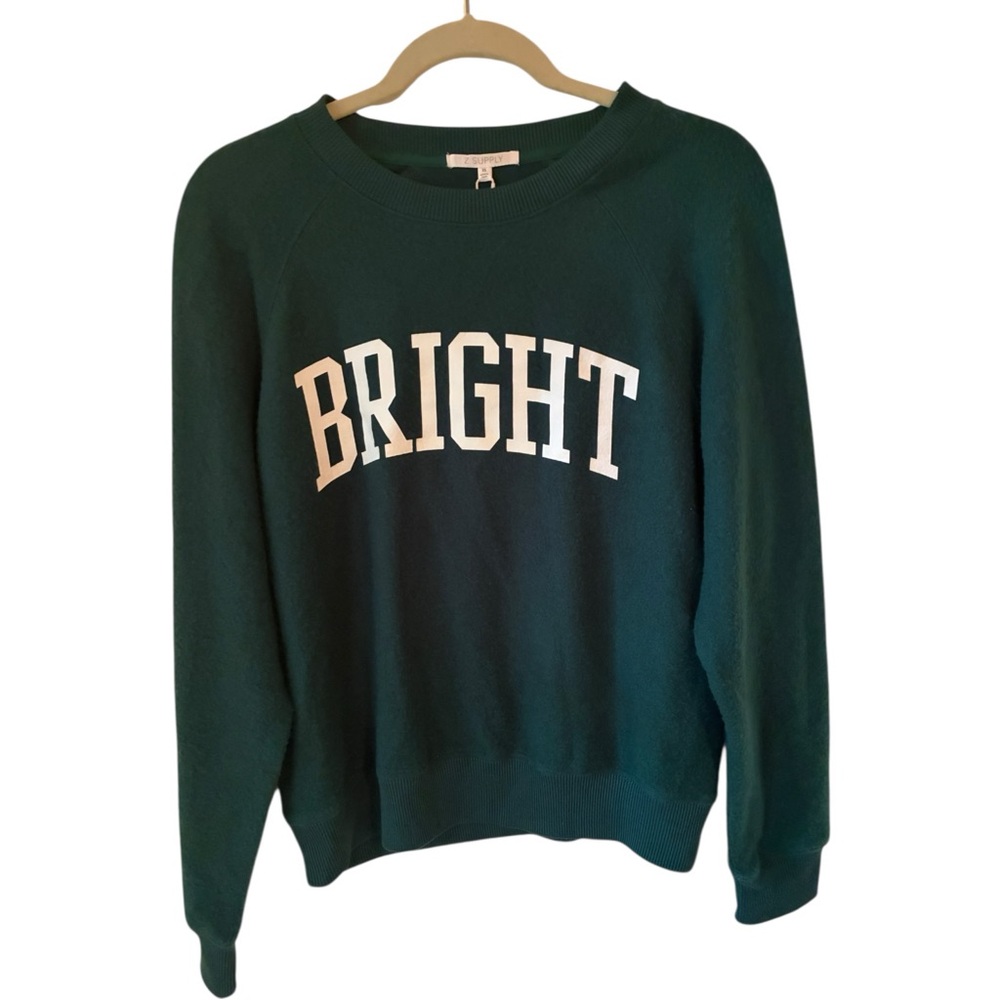NWT Z Supply Cassie Bright Holiday Pullover Long Sleeve Top Size XS - Picture 4 of 6